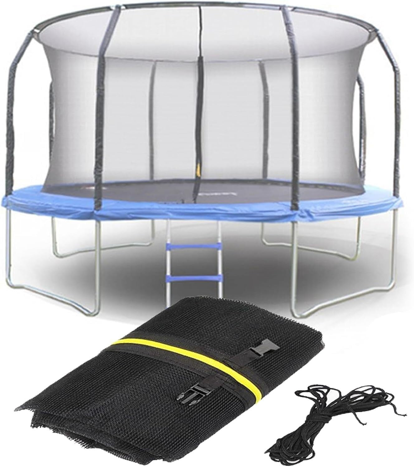 LXUKYG Trampoline Safety Net,Round Trampoline Replacement Inner Net Protective Fence Accessories for round Trampoline Accessories