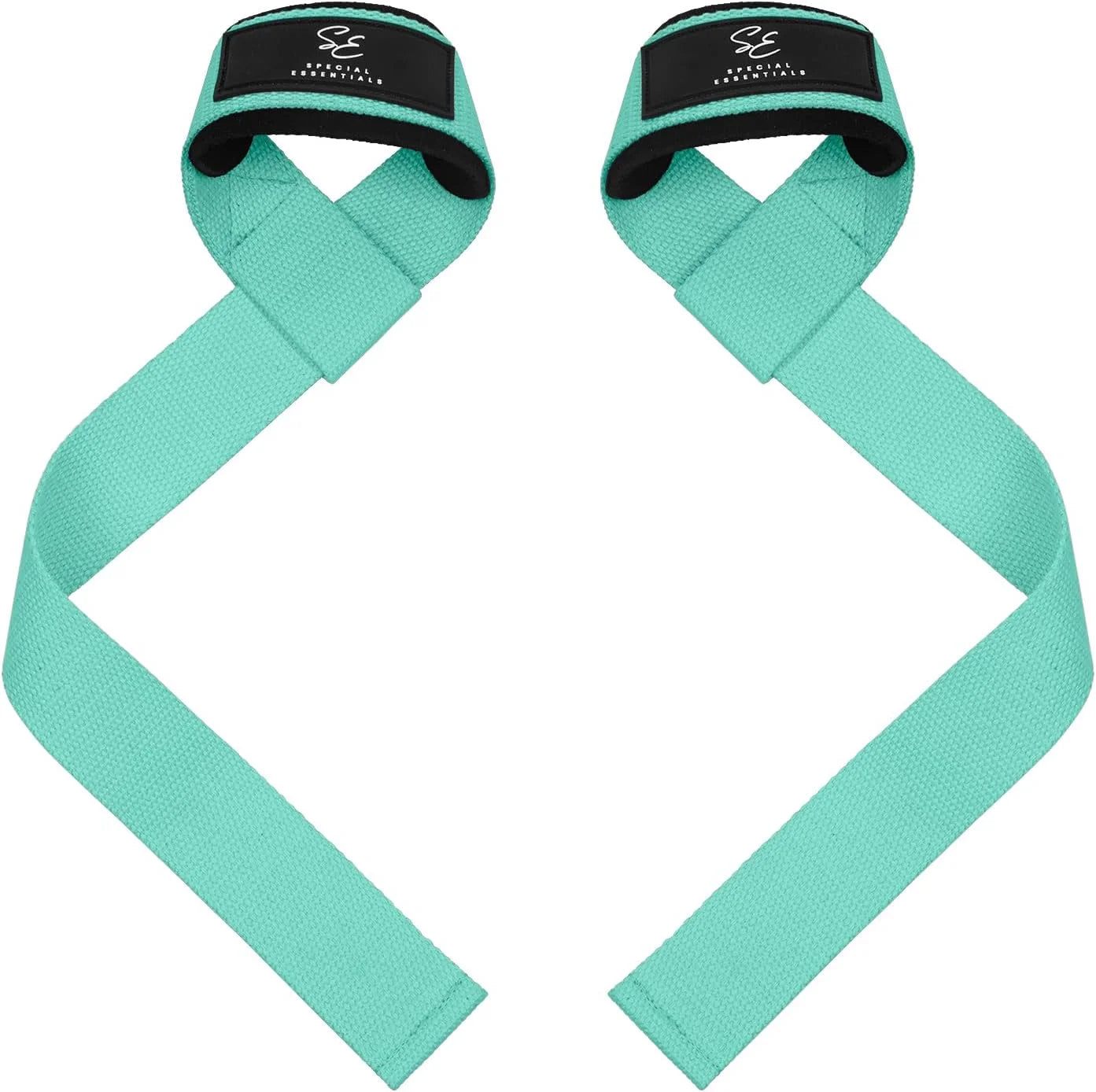 Weightlifting Wrist Straps – 2-Pack Adjustable Padded Neoprene Lifting Straps for Gym, for Men & Women