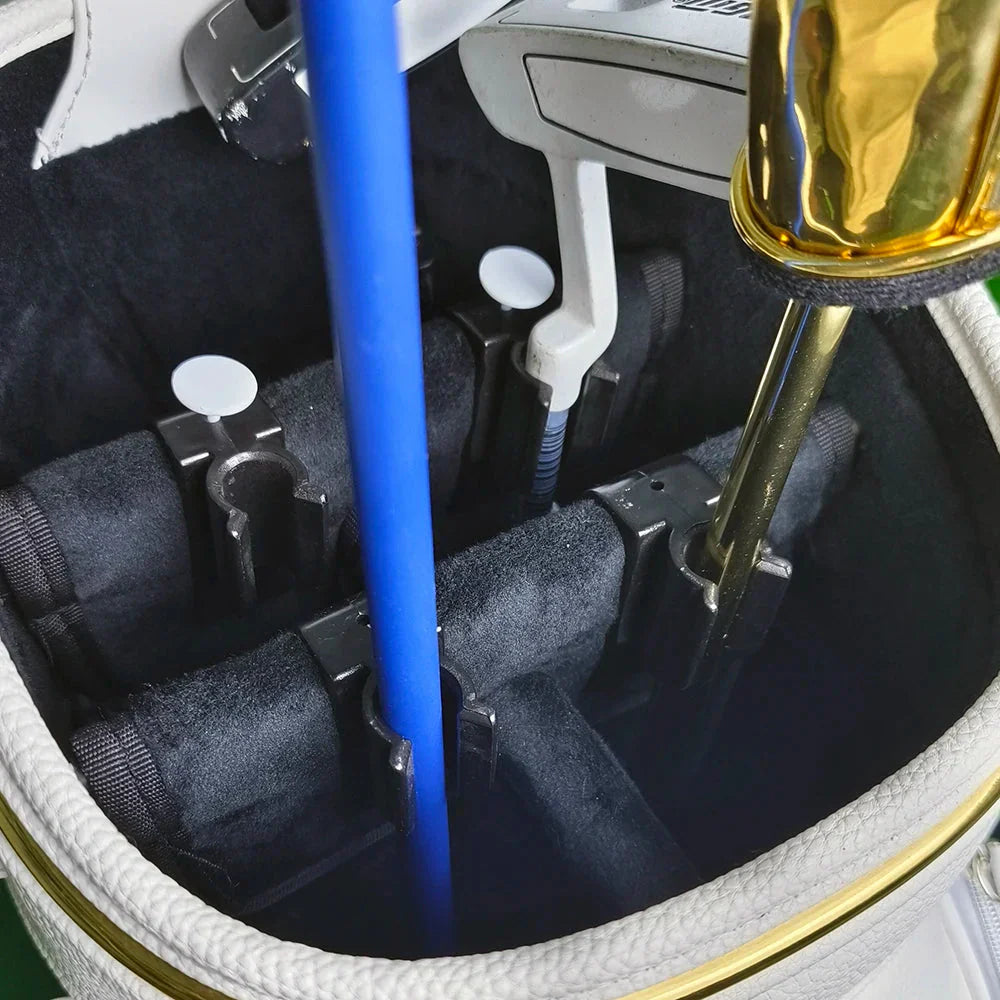 Durable Golf Club Bag Clips โ Putter Clamp Holder Organizer, Plastic Golf Accessories for Men and Women