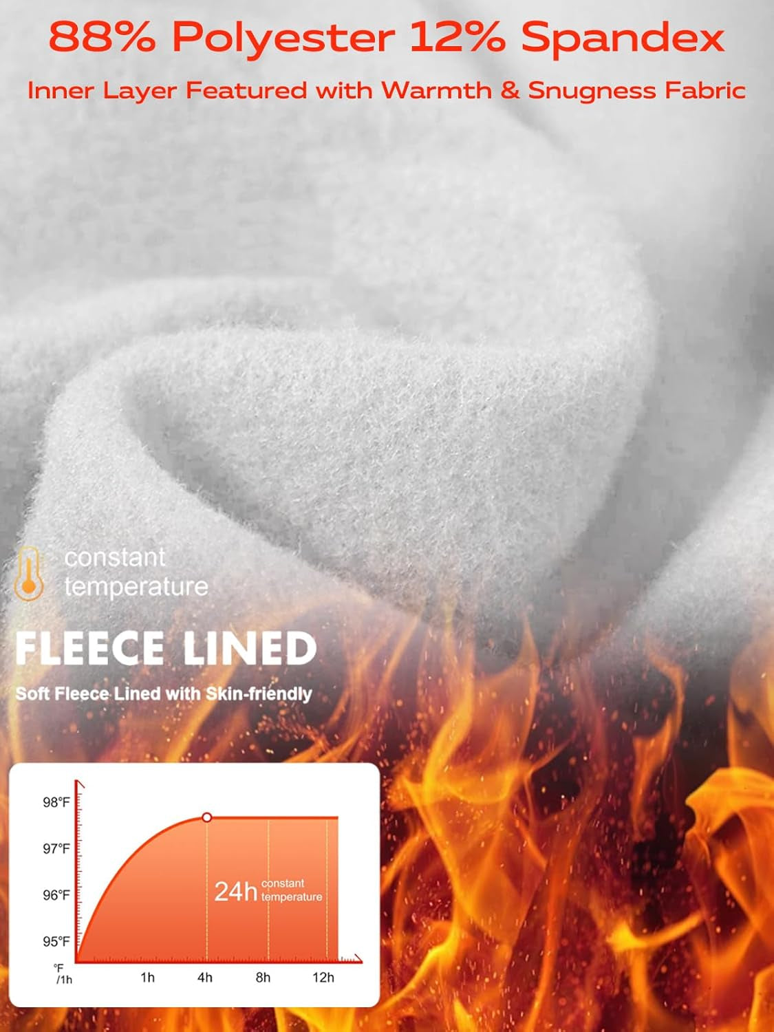 Youth Boys Compression Thermal Shirts Long Sleeve Undershirt Fleece Baselayer Mock Top