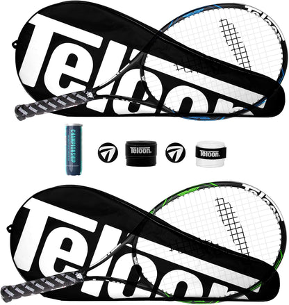 Tennis Rackets for Adults 2 Pcs Recreational -27 Inch Tennis Racquet for Men and Women College Students Beginner Tennis Racket.…