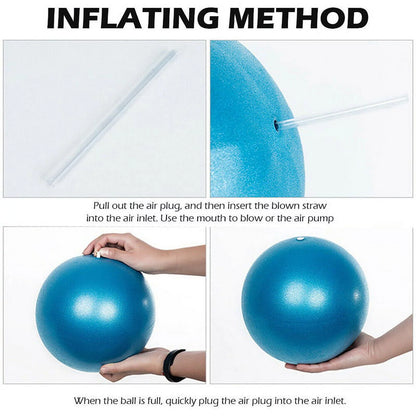 25Cm Mini Fitness Balance Yoga Ball Gym Fitness Pilates Ball Indoor Training Ball