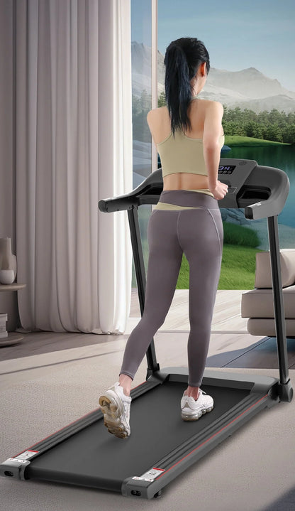 Treadmill Folding Electric Treadmill Bluetooth Voice Control Exercise Treadmill for Home Office Speed Range of 0.5 to 7.5 Mph