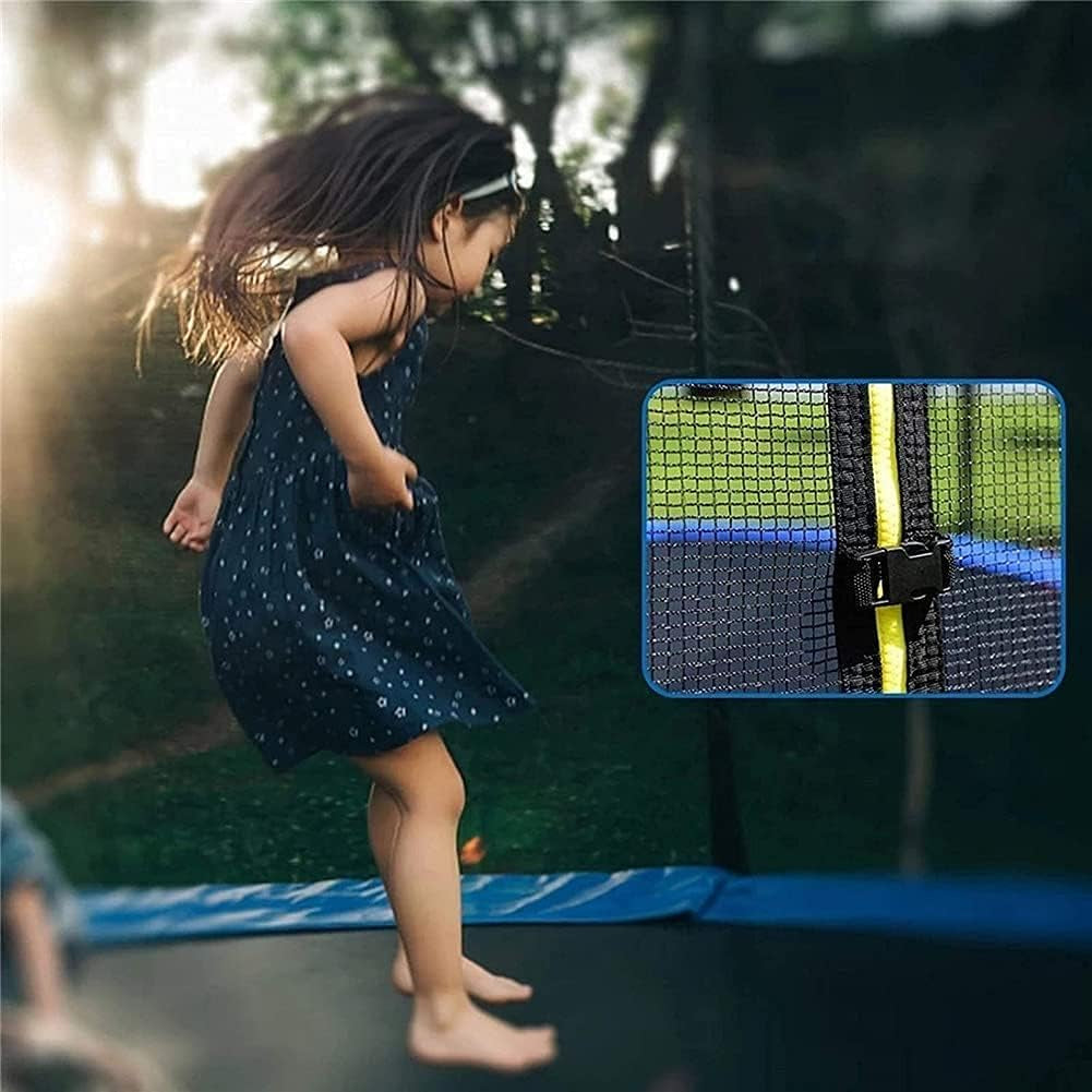LXUKYG Trampoline Safety Net Replacement Trampoline Enclosure Surround Netting Bounce Trampoline Net for round Trampoline Accessories