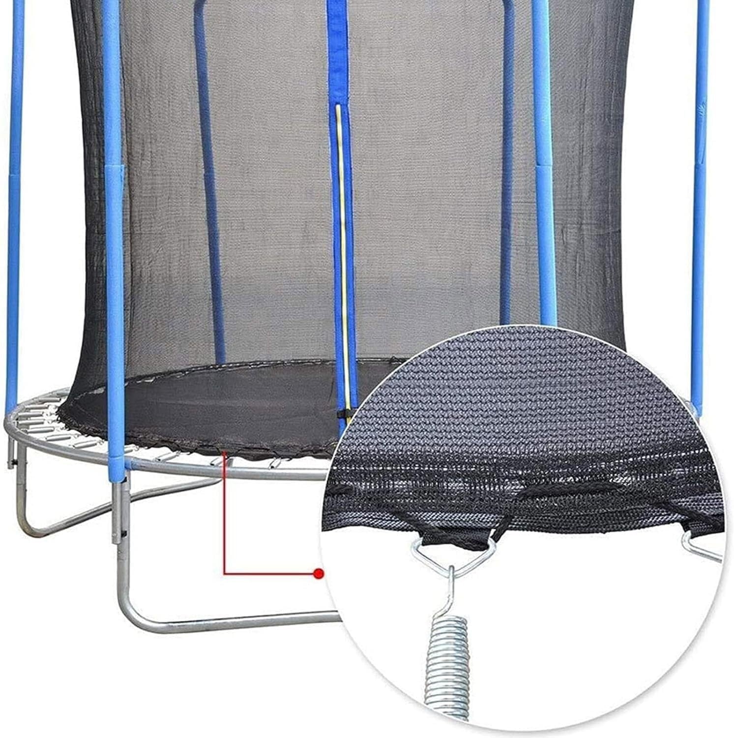 LXUKYG Trampoline Safety Net,Round Trampoline Replacement Inner Net Protective Fence Accessories for round Trampoline Accessories