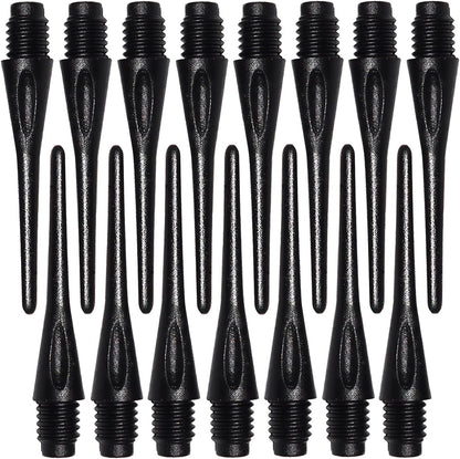2BA Thread Soft Tip Dart Points 150/300 Pack - Plastic Dart Tips Replacement Dart Accessories Set - Black