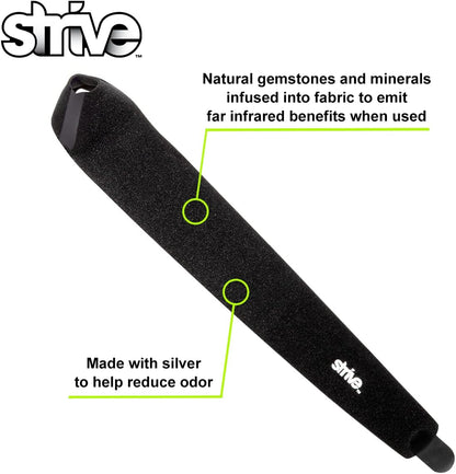 Left Thumb Compression Wrap, Joint Pain Relief and Muscle Recovery for Sports and More, for Men or Women, Reusable, Made in the USA