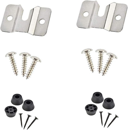 Dartboard Mounting Bracket Wall Bracket for Hanging Dartboard Stainless Steel Dart Holder Dart Display Stand Wall Bracket and Screws Hardware Kit Replacement for Mounting Dartboard